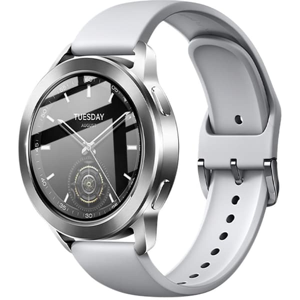 Bizon Glass Watch Edge Hybridglas för Xiaomi Watch S3 47mm, Svart
