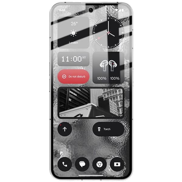 Bizon Glass Hydrogel Skärmskydd för framsidan av telefonen (2a) / (2a) Plus, 2 st.