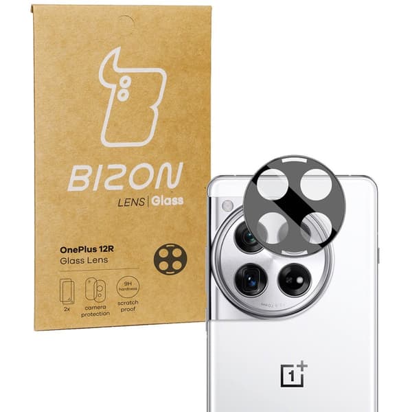 Bizon Glass Lens för OnePlus 12R, 2 stycken