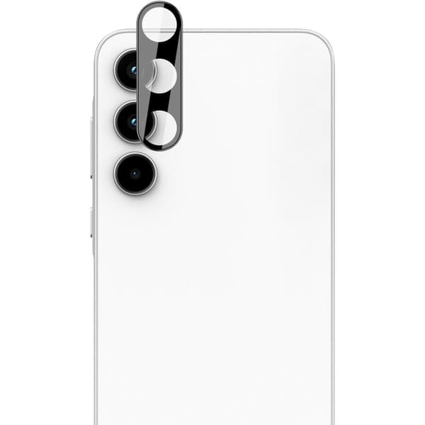 2x Glas + Kameraglas BIZON Edge 2-pack för Galaxy A55 5G
