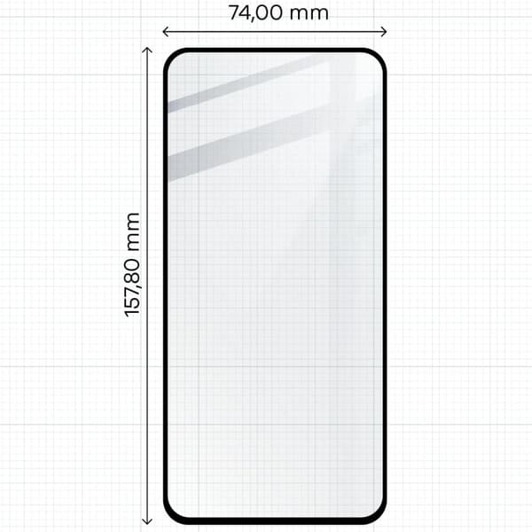 2x Glas + Kameraglas BIZON Edge 2-pack för Galaxy A55 5G