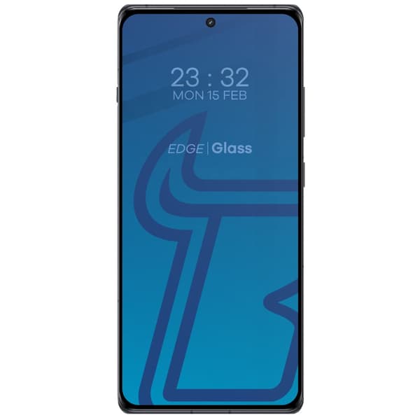 2x Glas + kameraglas BIZON Edge 3D för OnePlus 12R