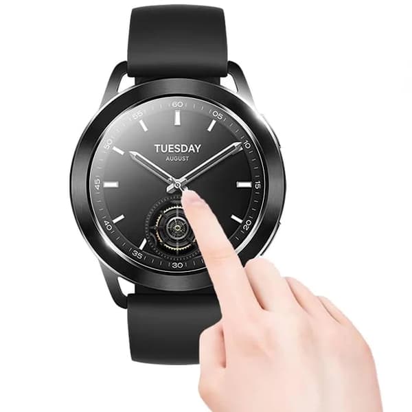 Bizon Glass Watch Klart Härdat Glas för Xiaomi Watch S3