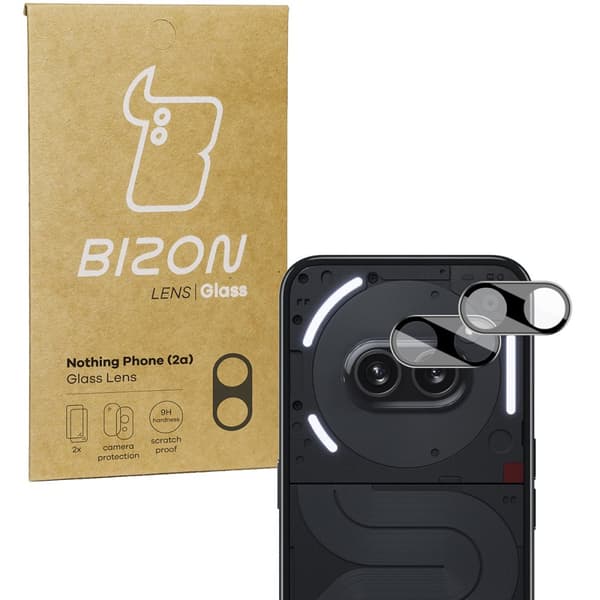 Bizon Glass Lens för Nothing Phone (2a), 2 st.