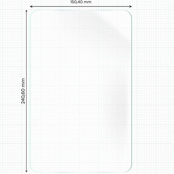 Bizon Film Tab Papirus pappersliknande folie för Galaxy Tab S6 Lite 2024/2022/2020, 2 stycken