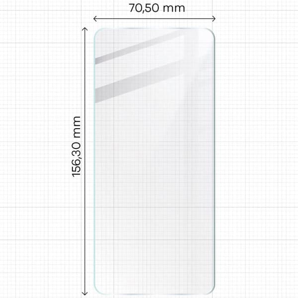 Bizon Glass Hydrogel Frontskærmbeskytter til Oppo Reno11 F 5G, 2 stk.