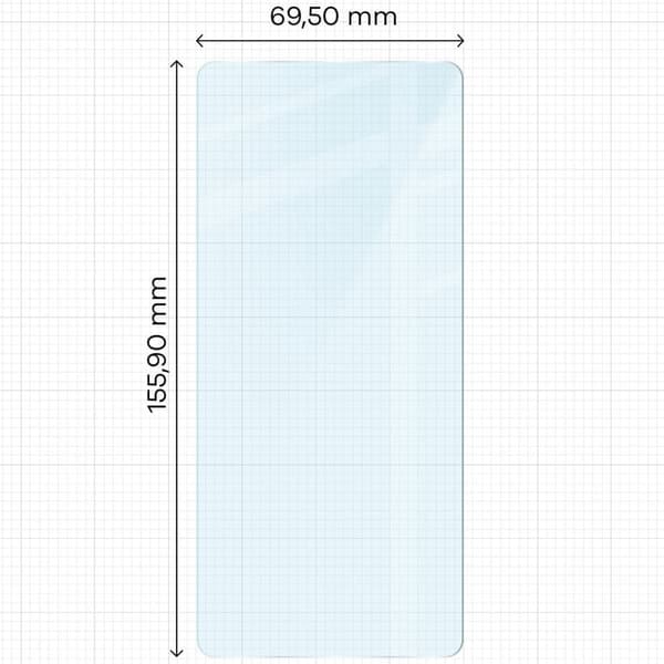 Bizon Glass Clear 2 Härdat Glas för Galaxy M55 5G