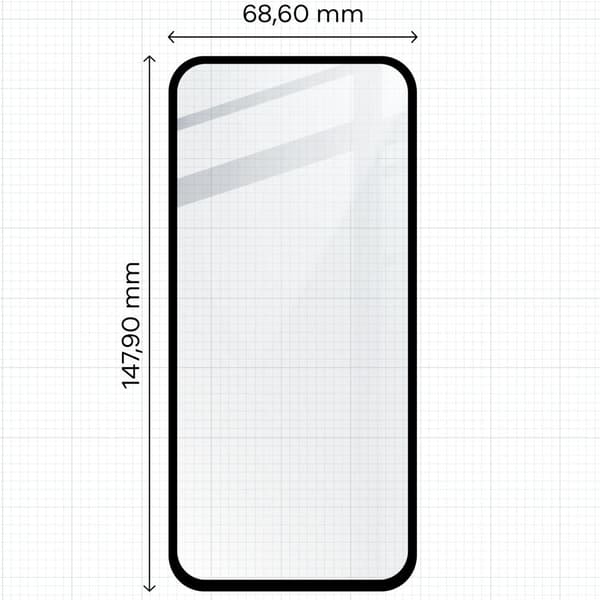 Bizon Glass Edge 2 Härdat Glas för Pixel 8a