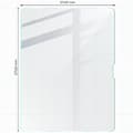 Miniatyrbild 2 av 4: Bizon Glass Tab Klar härdat glas för iPad Air 13" 2025 / 2024, 2 stycken