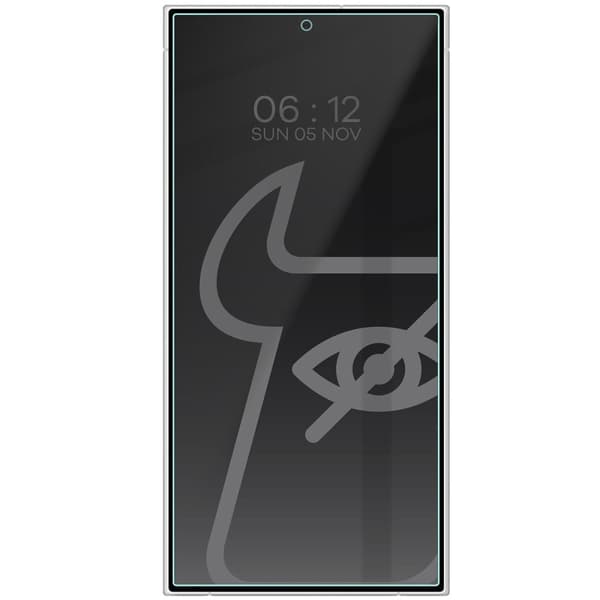 Bizon Glass Clear Shadow Privacy Hærdet Glas til Galaxy S24 Ultra, Tonet