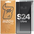 Miniatyrbillede 1 af 4: Bizon Glass Clear Shadow Privacy Hærdet Glas til Galaxy S24 Ultra, Tonet