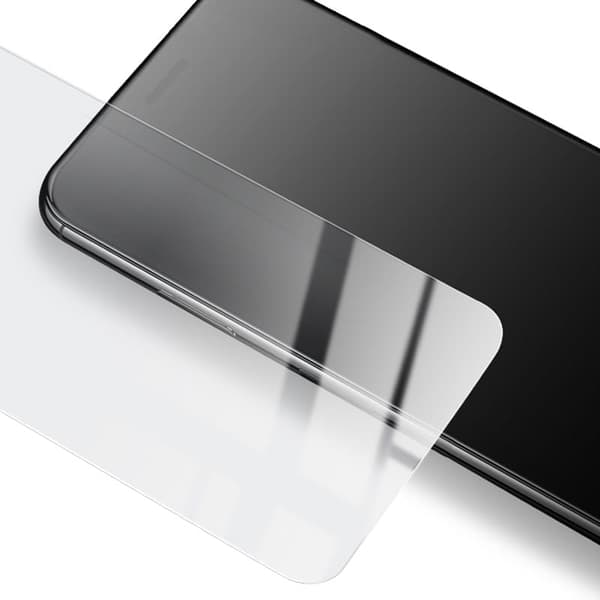 Bizon Glass Härdat Glas - 3 st + lins, iPhone SE 2022/2020, 8/7