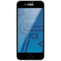 Miniatyrbillede 3 af 8: Bizon Glass Edge Hærdet Glas - 2 stk. + linsebeskyttelse, iPhone SE 2022/2020, 8/7, sort