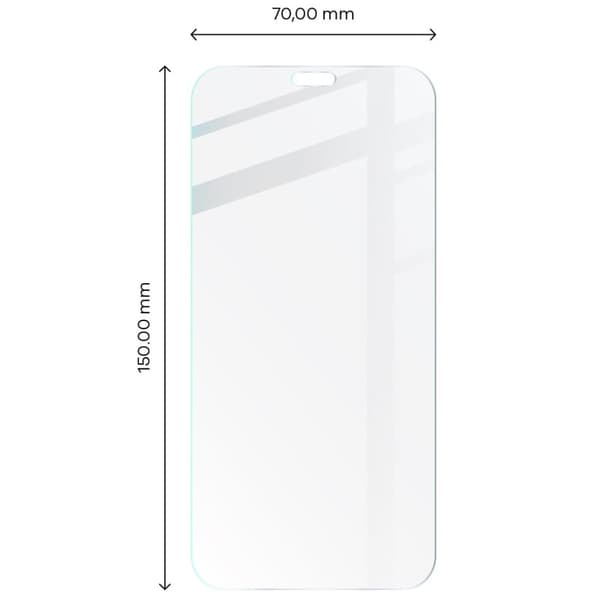Bizon Glass Kirkas karkaistu panssarilasi - 3 kpl + linssi, iPhone 11 Pro Max
