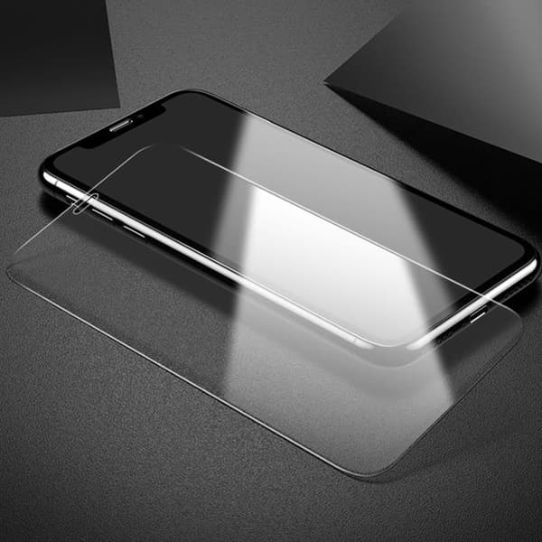 Bizon Glass Kirkas karkaistu lasi - 3 kpl + linssi, iPhone 11 Pro
