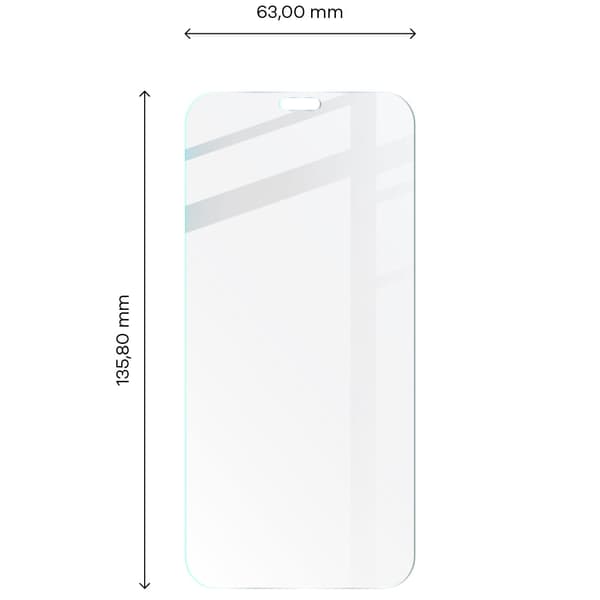 Bizon Glass Kirkas karkaistu lasi - 3 kpl + linssi, iPhone 11 Pro