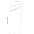 Miniatyrbillede 2 af 9: Bizon Glass Klar hærdet glas - 3 stk. + linse, iPhone 11