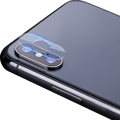 Miniatyrbillede 6 af 9: Bizon Glass Edge CF hærdet glas - 2 stk. + linsebeskyttelse, iPhone Xs Max, sort
