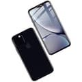 Miniatyrbillede 8 af 9: Bizon Glass Edge CF hærdet glas - 2 stk. + linsebeskyttelse, iPhone Xs Max, sort