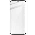 Pikkukuva 4 / 9: Bizon Glass Edge CF karkaistu lasi - 2 kpl + linssisuoja, iPhone 12 Pro, musta