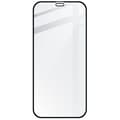 Miniatyrbild 4 av 9: Bizon Glass Edge CF Härdat Glas - 2 delar + linsskydd, iPhone 12, svart