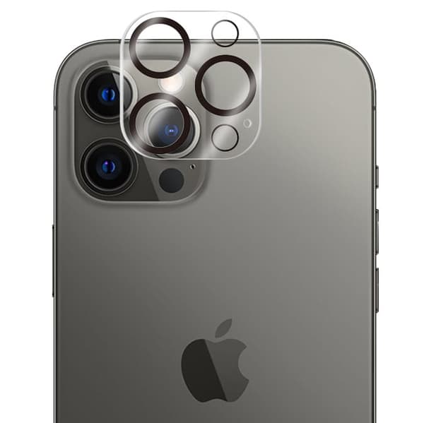 Bizon Glass Lens til iPhone 12 Pro, 2 stk.