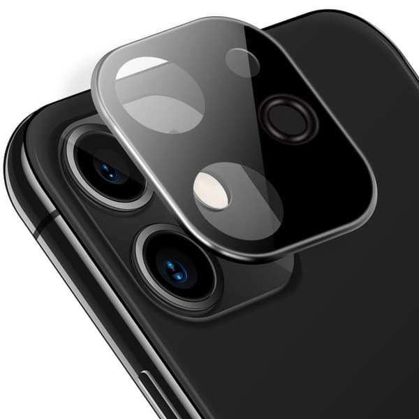 Bizon Glass Lens til iPhone 12 Mini, 2 stk.
