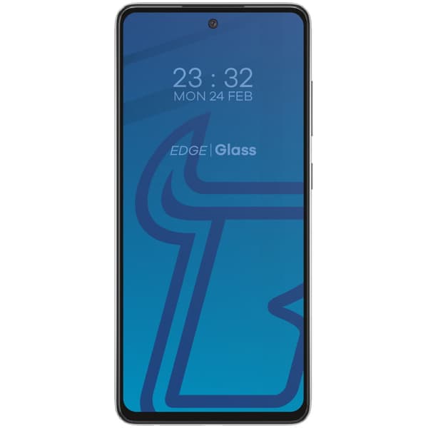 Bizon Glass Edge Hærdet Glas til Galaxy A52s 5G, A52 4G/5G, Sort