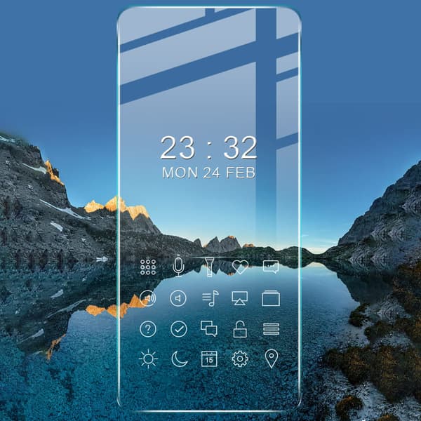 Bizon Glass Klart härdat glas för Xiaomi Redmi Note 10 / 10s
