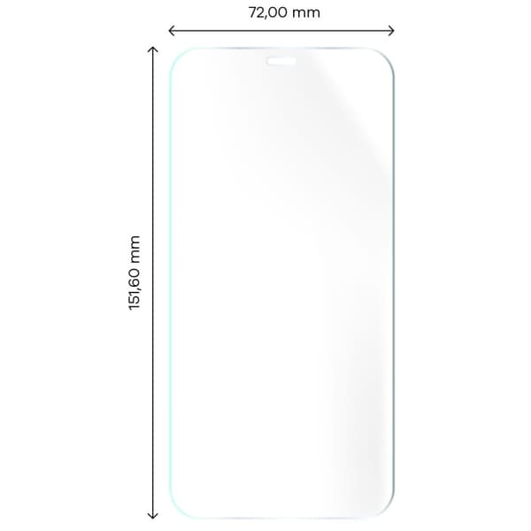 Bizon Glass Hydrogel skærmbeskytter, iPhone 11 Pro Max / Xs Max, 2 stk.