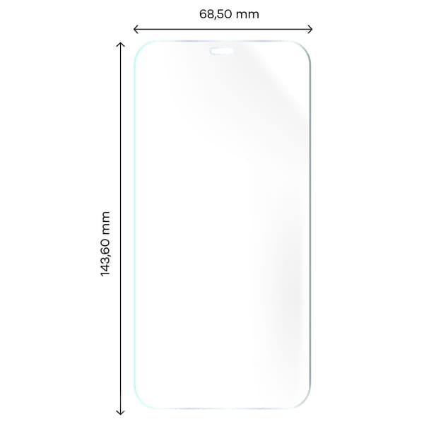 Bizon Glass Hydrogel skærmbeskytter, iPhone 11 / XR, 2 stk.