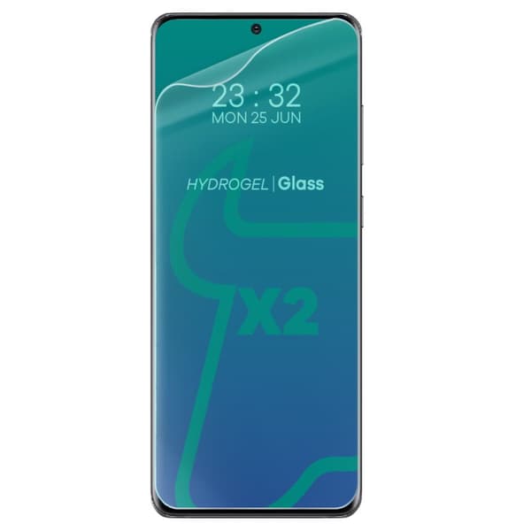 Bizon Glass Hydrogel -näytönsuoja, Galaxy S20 Plus, 2 kpl
