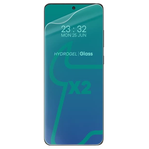 Bizon Glass Hydrogel skærmbeskytter, Galaxy S20 Ultra, 2 stk.