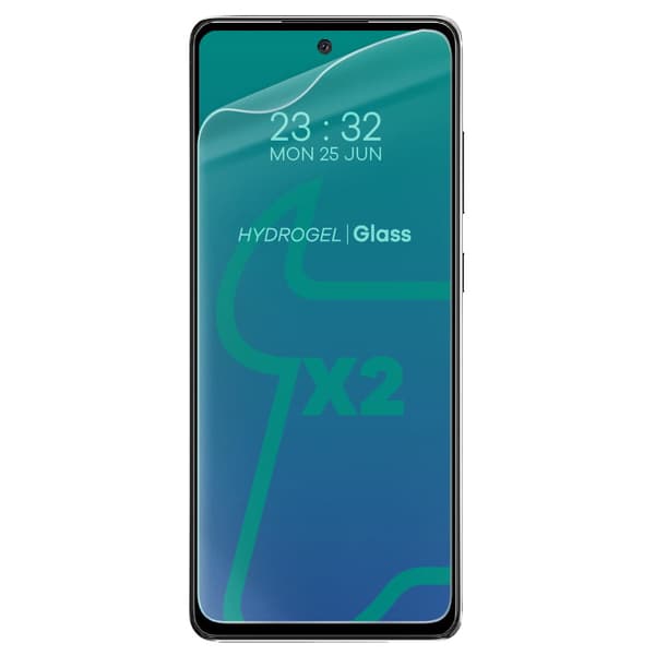 Bizon Glass Hydrogel skærmbeskytter, Galaxy A52s 5G, A52 4G/5G, 2 stk.