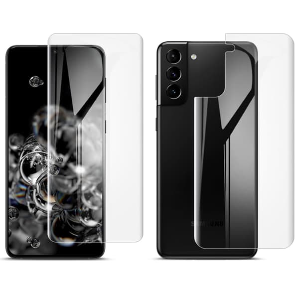 Hydrogelfilm för bak- och framsida Bizon Glass Hydrogel, Galaxy S21