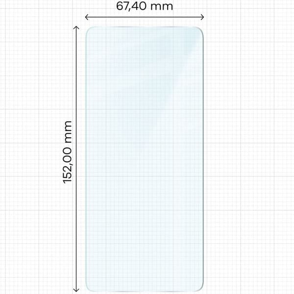Bizon Glass Kirkas karkaistu lasi Galaxy S20 FE:lle