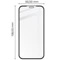 Miniatyrbild 3 av 6: Bizon Glass Edge Härdat Glas för iPhone 11 Pro / Xs, Svart