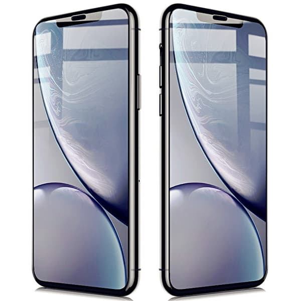 Bizon Glass Edge Härdat Glas för iPhone 11 Pro / Xs, Svart