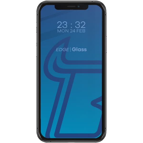Bizon Glass Edge Härdat Glas för iPhone 11 Pro / Xs, Svart
