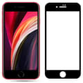 Miniatyrbild 5 av 5: Bizon Glass Edge härdat glas för iPhone SE 2022/2020/8/7, svart