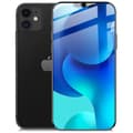 Miniatyrbillede 6 af 6: Bizon Glass Edge Hærdet Glas til iPhone 12 Mini, Sort
