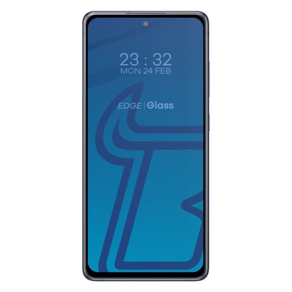 Bizon Glass Edge karkaistu lasi Galaxy S20 FE:lle, musta