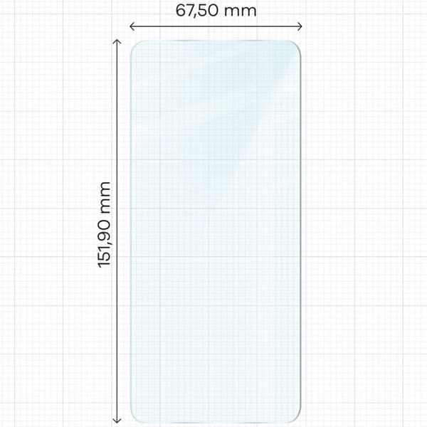 Bizon Glass Härdat Glas för Xiaomi Mi 11 Lite 4G/5G/NE