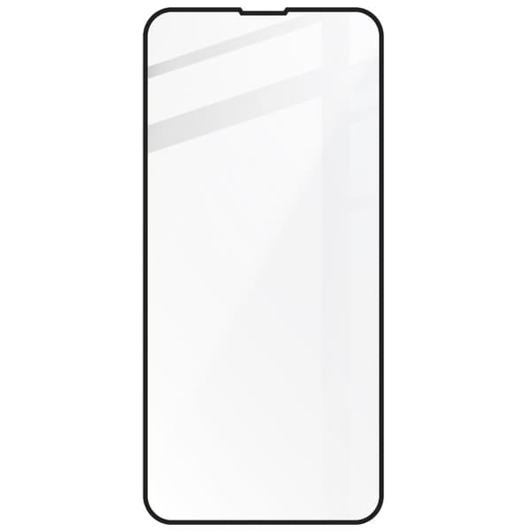 Bizon Glass Edge Härdat Glas - 2 delar + linsskydd, iPhone 13 Pro Max, svart