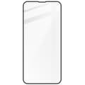 Miniatyrbild 4 av 5: Bizon Glass Edge Härdat Glas - 2 delar + linsskydd, iPhone 13 Pro Max, svart