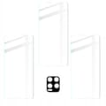 Miniatyrbillede 5 af 11: Bizon Glass Klar Hærdet Glas - 3 stk. + linse, Realme 8 Pro