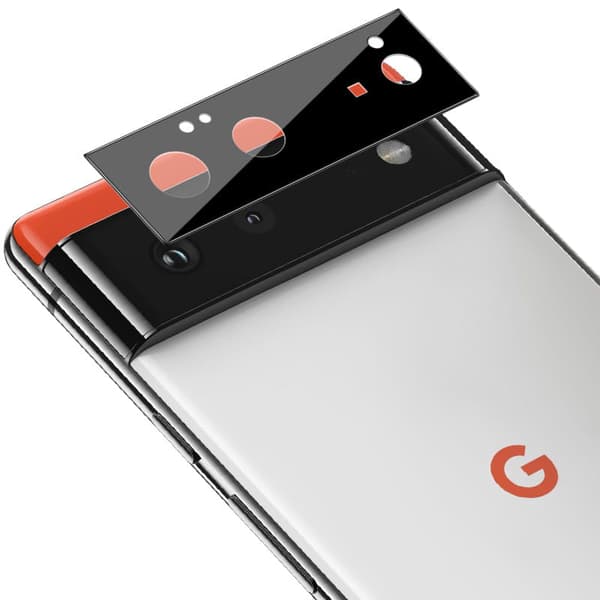 Bizon Glass Kirkas karkaistu lasi - 3 kpl + linssi, Google Pixel 6