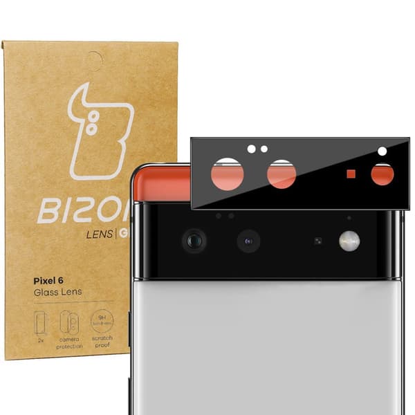 Bizon-lasilinssi Google Pixel 6:lle, 2 kappaletta