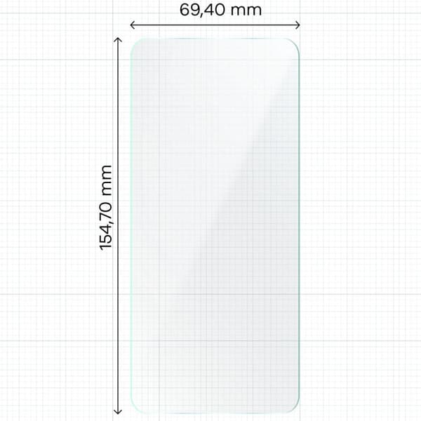 Bizon Glass Hydrogel Skärmskydd, Realme 7 / 7 Pro / 8 / Pro, 2 stycken
