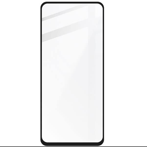 Bizon Glass Edge Härdat Glas för Oppo Reno 6 5G, Svart